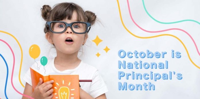 October is National principals month for 2024!