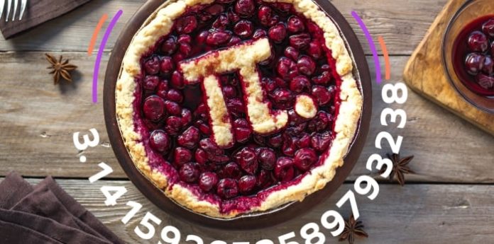 An image of Pi in Pie