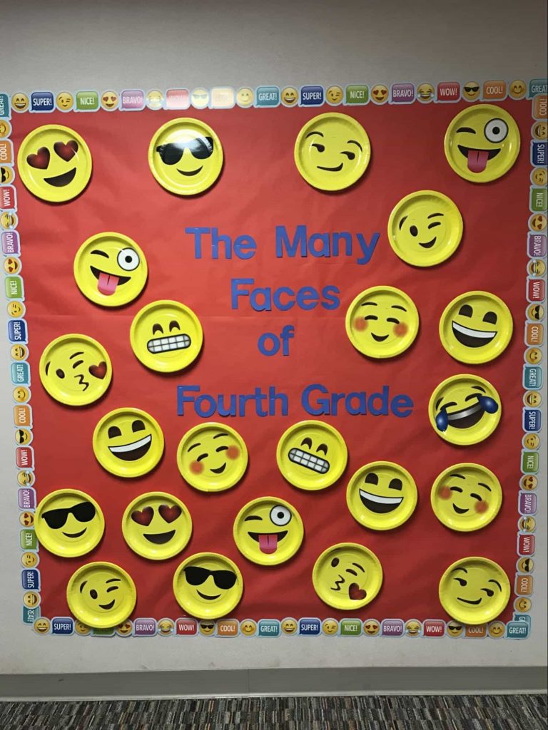 Image of emoji bulletin board