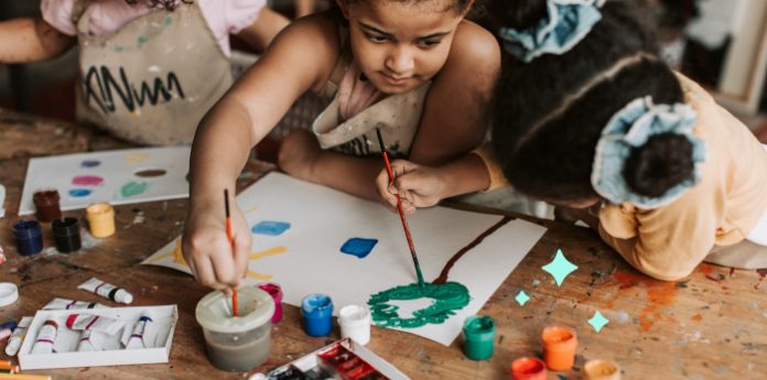 over 20 of the BEST Painting Crafts for kids