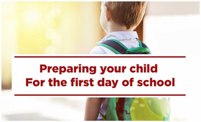 Tips to Prepare kids for First Day of School