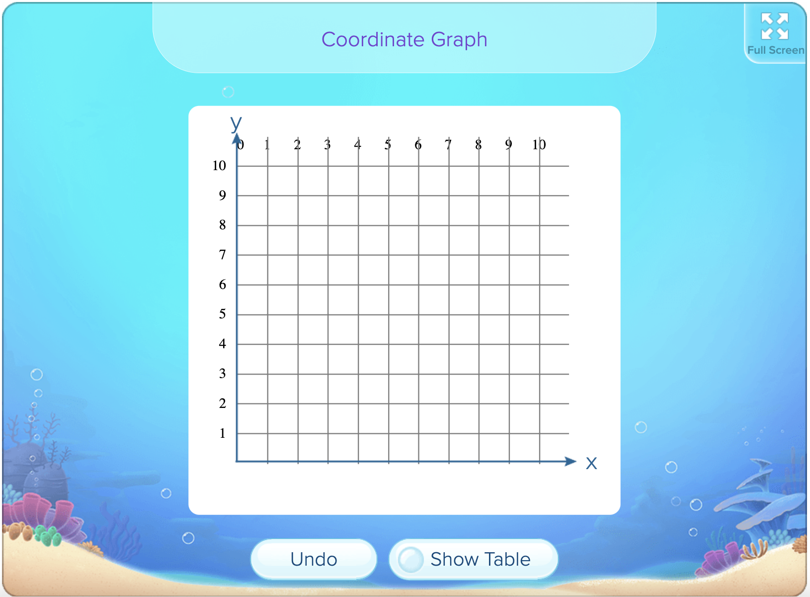 Coordinate Graph Teaching Tool