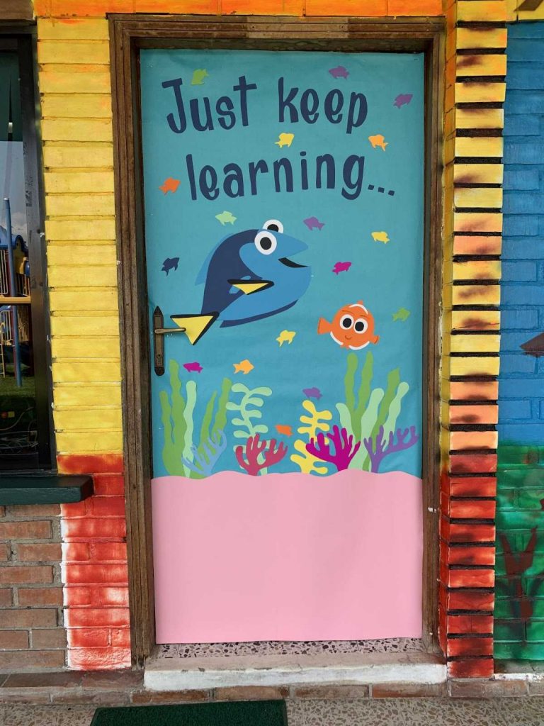 Dive Into Learning Welcome Door Idea