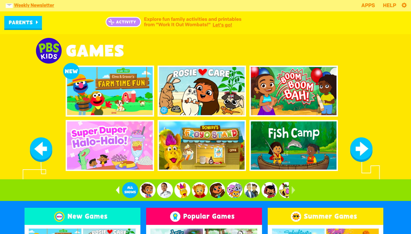 Fun Free Games for Kids to Play Online