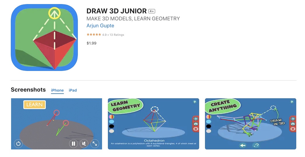 Geometric Drawing Apps