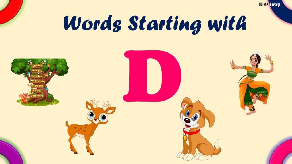Words That Start With D For Kids