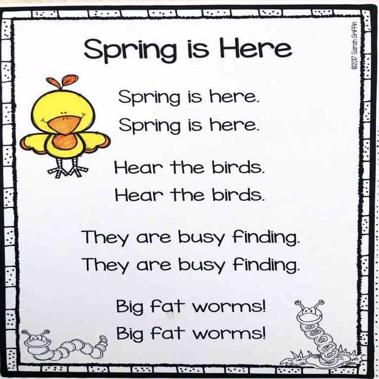 30 Best Spring Poems for Kids to Cherish The Season [Updated]