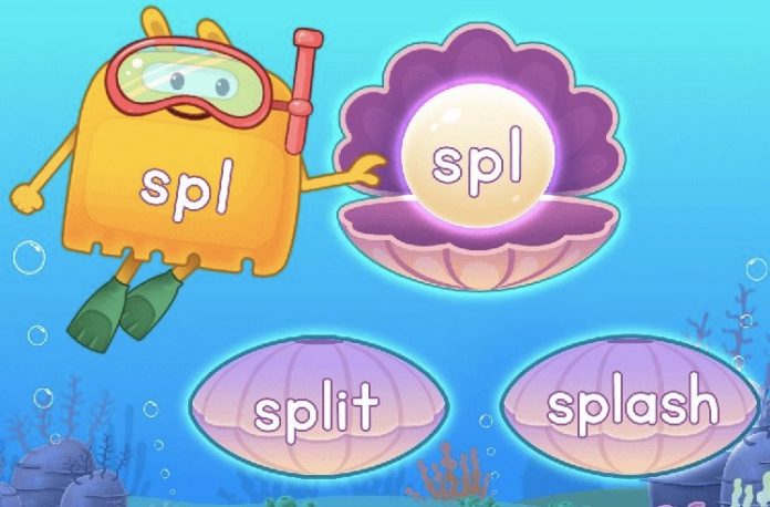 Spelling game on splashlearn