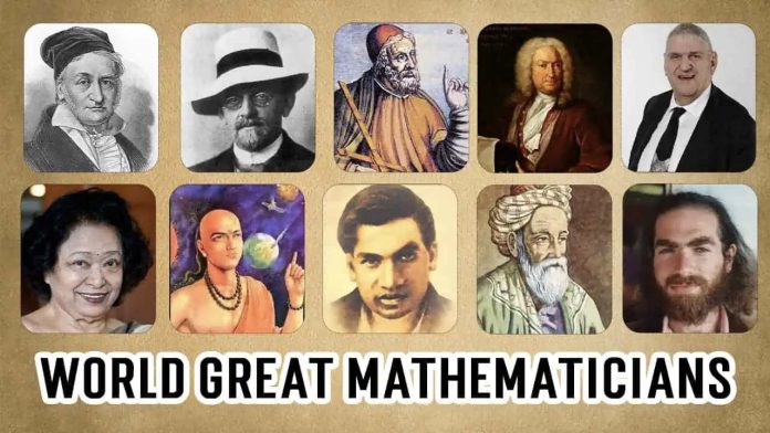 Collage of mathematicians