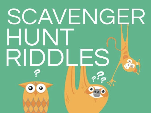 Scavenger Hunt Riddle