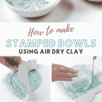 image of clay bowls easy crafts for kids