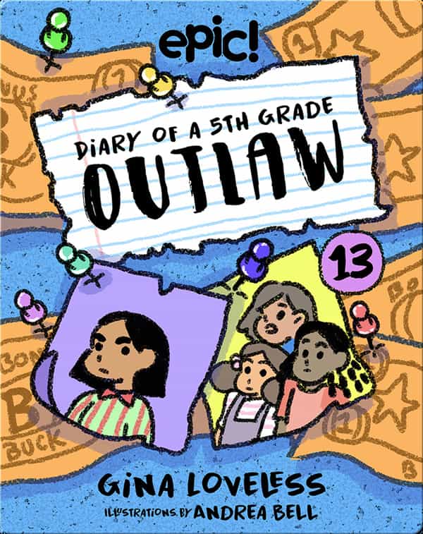 Image of the book cover of storybooks online Diary of a 5th Grade Outlaw