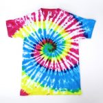 Image of dyed old t shirt