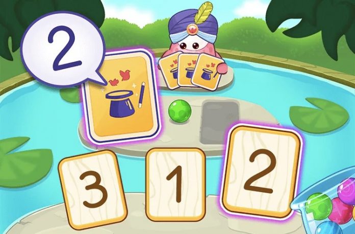 Number recognition game