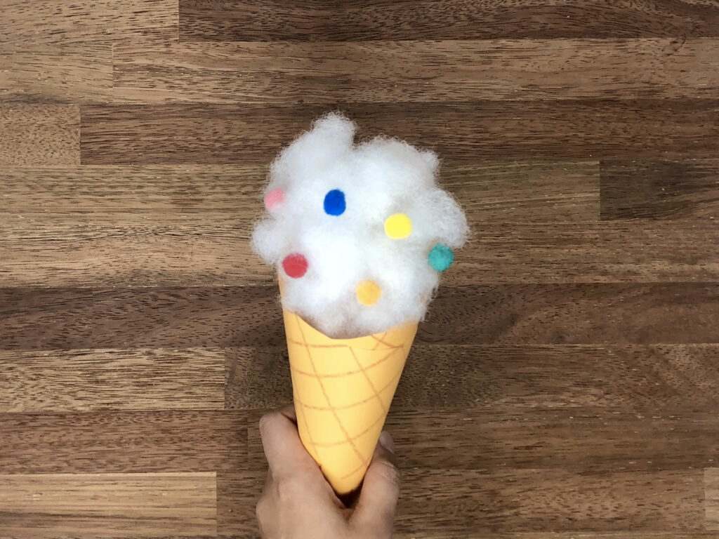 Ice cream cone craft