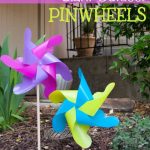 Image of garden pinwheels a fun craft idea for kids