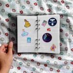 Image of a sticker notebook easy crafts for kids