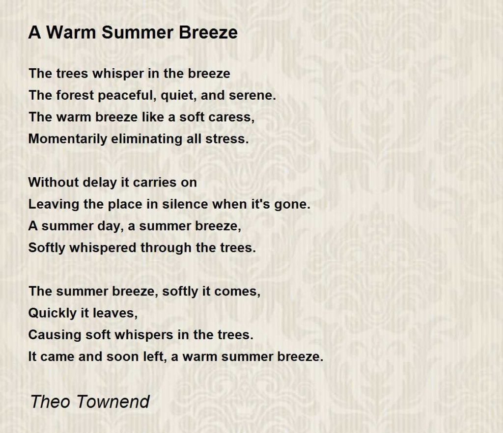 summer poem