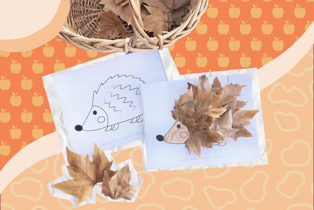 Kids craft project fall themed