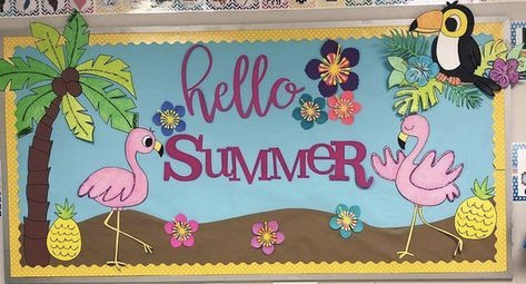 Summer bulletin board