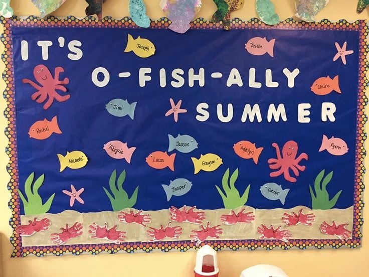 Summer bulletin board