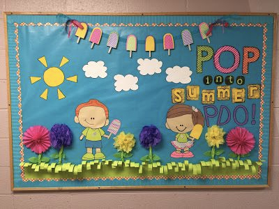 Summer bulletin board