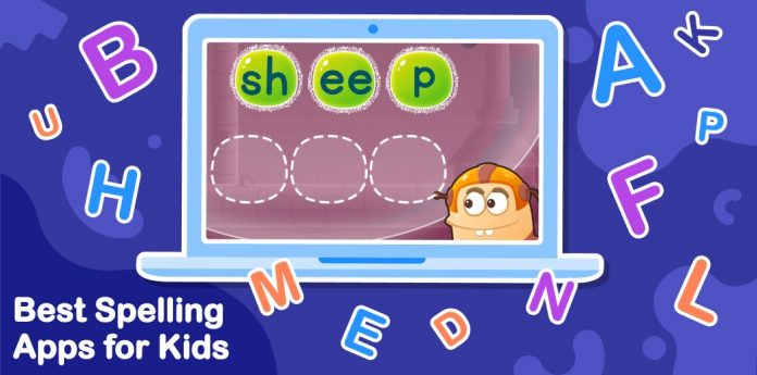 Spelling game on SplashLearn