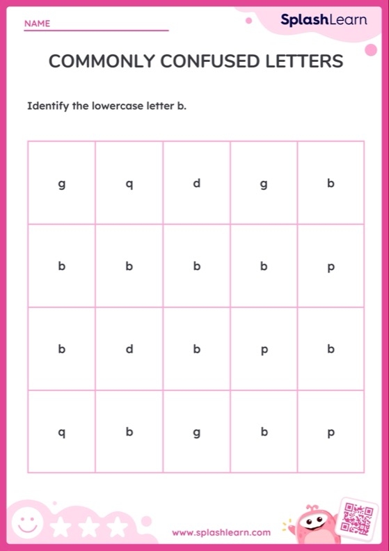 Letter B worksheet