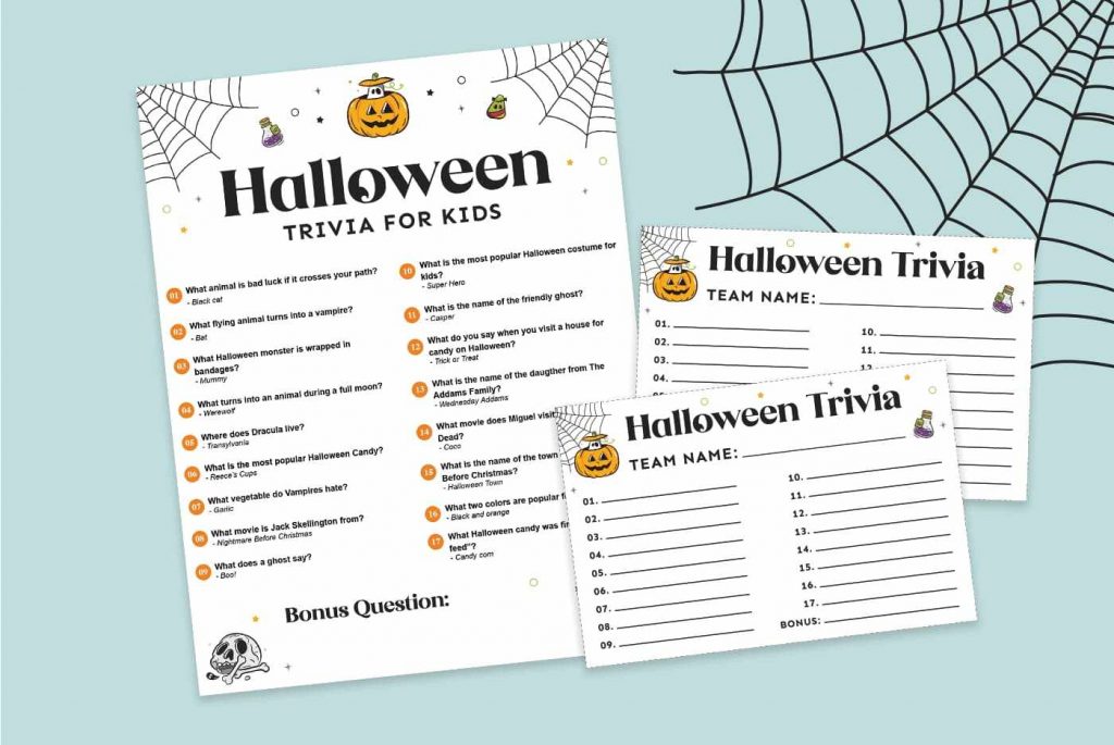 halloween trivia for kids