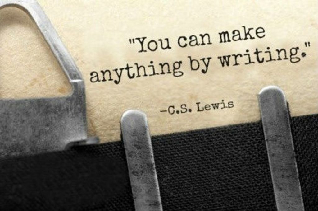 Quote about writing