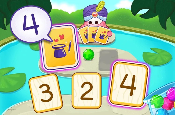 SplashLearn number game