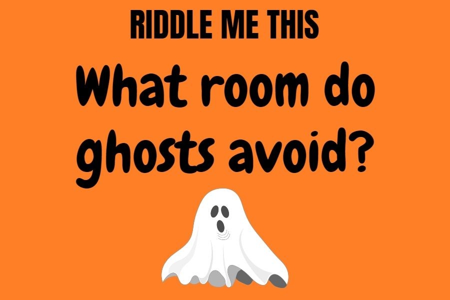 Ghost halloween riddle