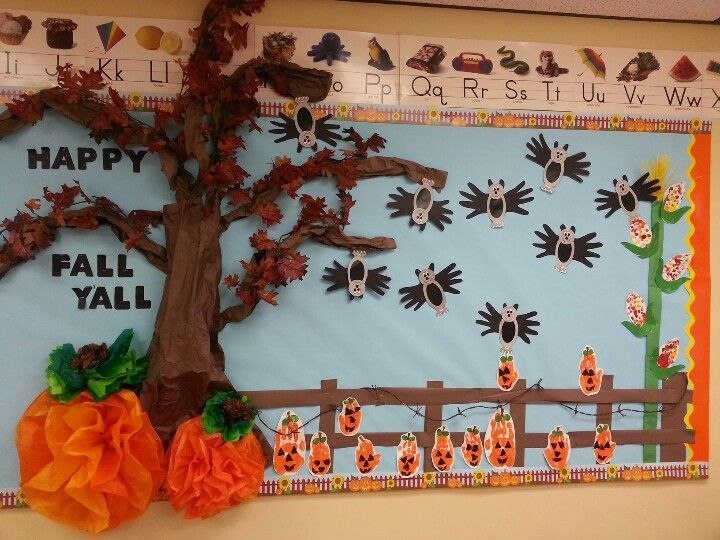 Fall bulletin board