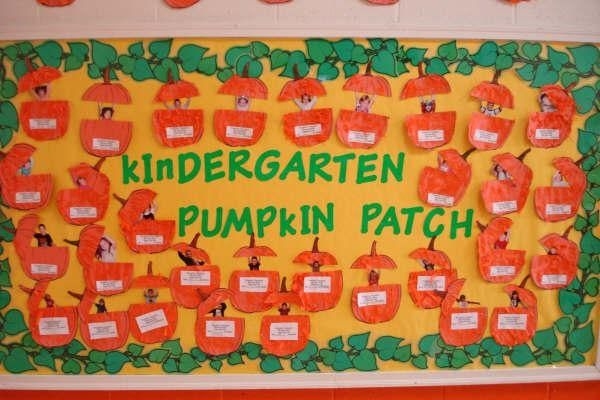 Fall bulletin board