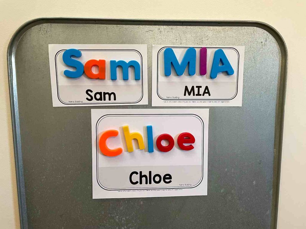 Magnetic letters