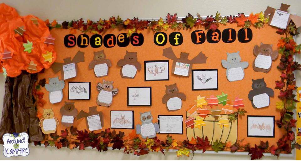 Fall bulletin board