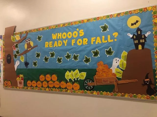 Fall bulletin board