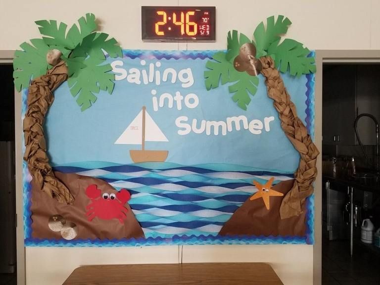 Beach Bulletin Board idea