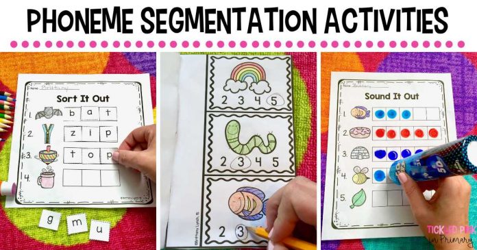 Phoneme Segmentation Activities for Kids