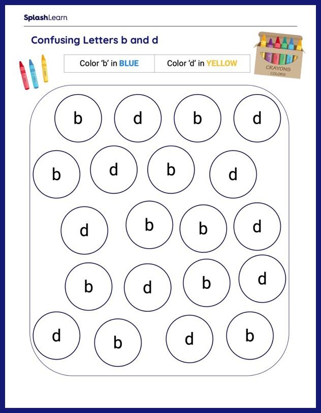 Letter D Worksheet