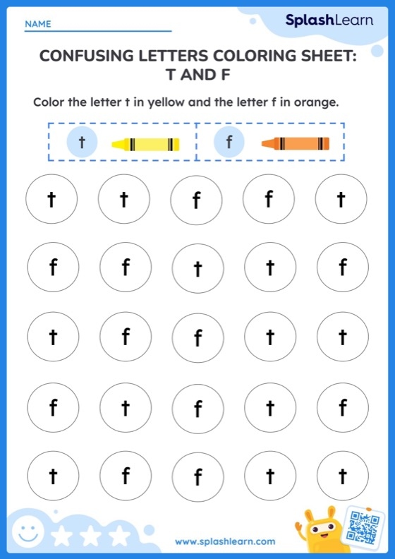 Letter F Worksheet