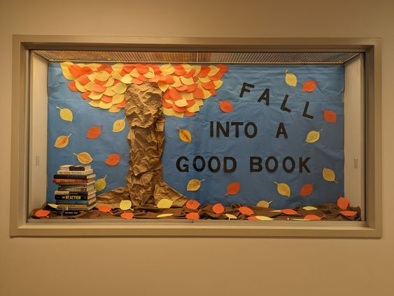 Fall Season Book Bulletin board idea