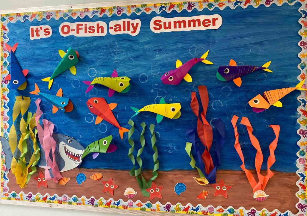 Fish Bulletin Board idea