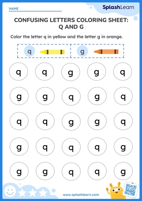 Letter G Worksheet