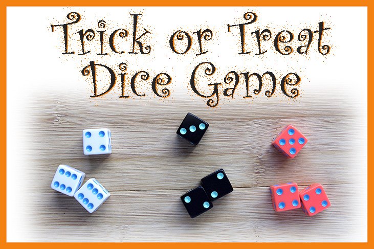 Halloween dice game