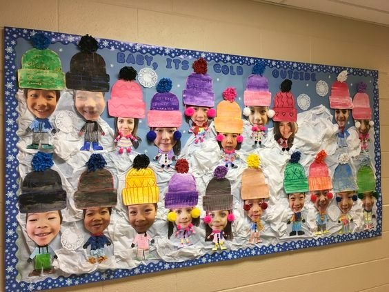 Winter Season bulletin board idea