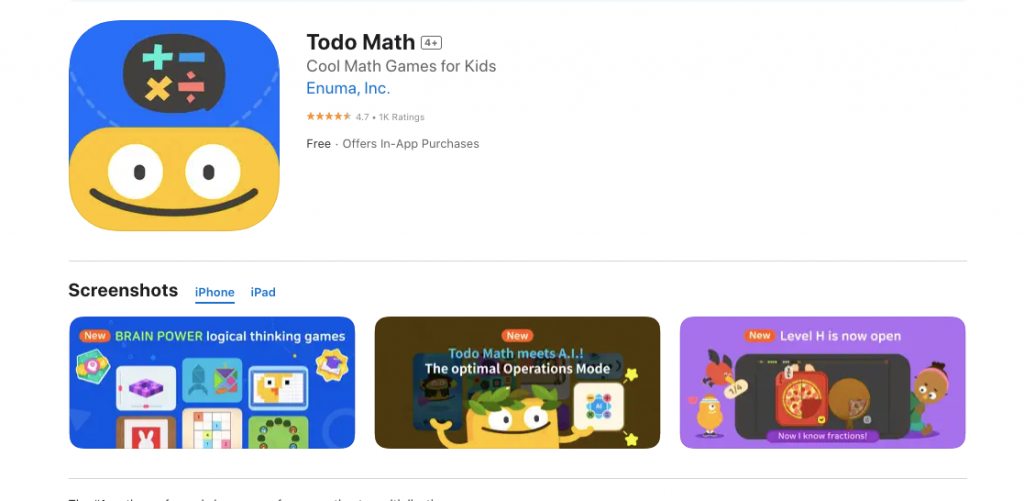 Todo Math App