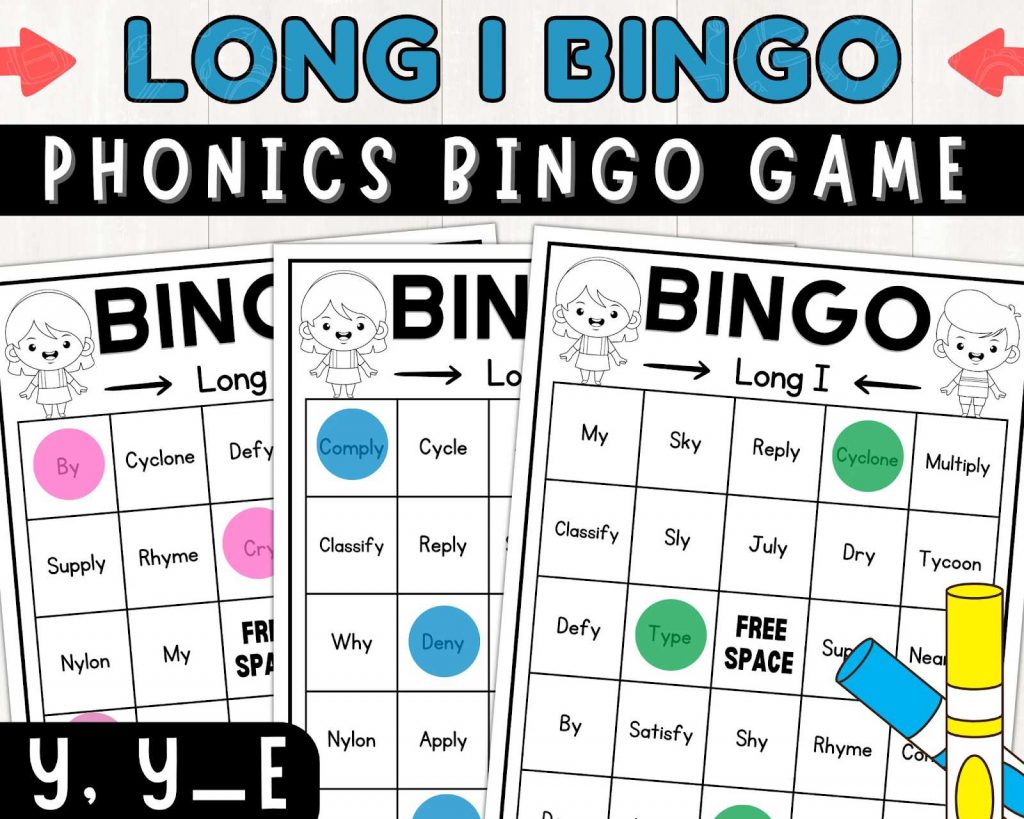 Phonics Bingo game