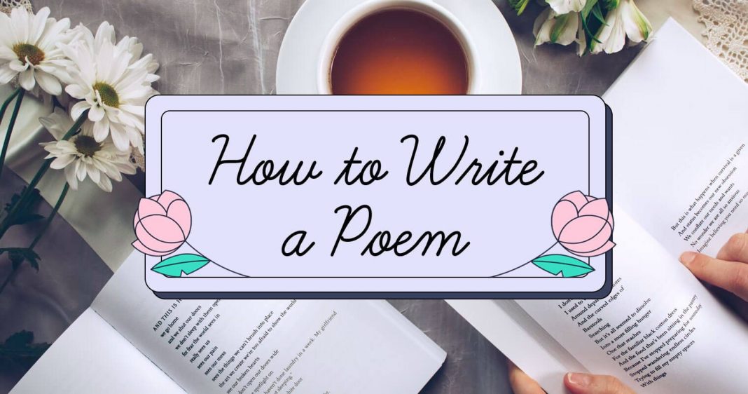 How to write a poem