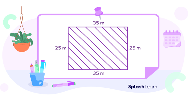 rectangle area formula